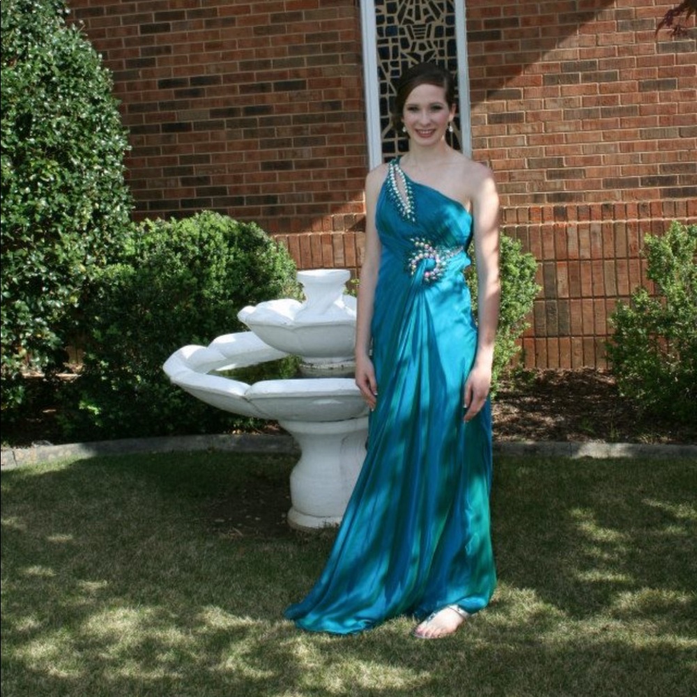 Teal Prom Dress/Formal Gown
